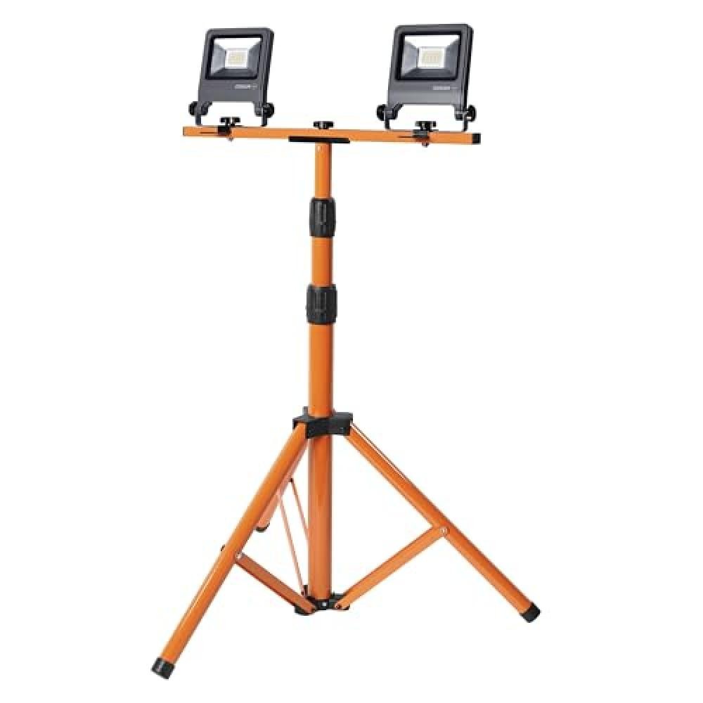 Illuminazione Professionale OSRAM 2x20W LED Treppiede | Luce da Lavoro