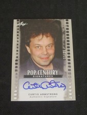 2011 Leaf Pop Century Signatures Curtis Armstrong Autograph 11/25  