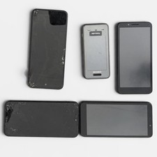 Android Lot of 5 FOR PARTS ONLY