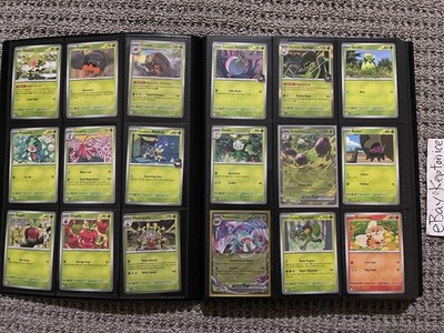 Pokemon TCG DESTINED RIVALS NEAR COMPLETE BASE MASTER SET Scarlet & Violet  | eBay