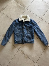 Brandy Melville Denim  Jean Jacket Sherpa Size  Small