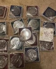 124 Bundle Of Personalised Christmas Tree Decorations. Bulk. For Resellers. New