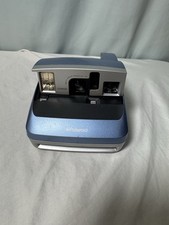 Polaroid One 600 Instant Camera Blue Vintage Film - Parts Not Working