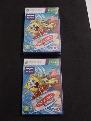 Spongebob Surf & Skate Roadtrip Kinect Microsoft Xbox 360 XBOX360 Pal Eng Neu