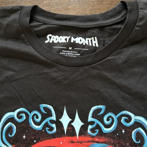 Spooky Month Medium T-Shirt Official Brand Black - Bild 4 von 6