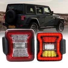 Paar LED Heckleuchten Heckbremse Drehsignallampen für Jeep Wrangler JL 2018-2024