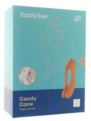 Satisfyer Candy Cane Mini Vibrator | Dual Tip | Compact | Waterproof | USB