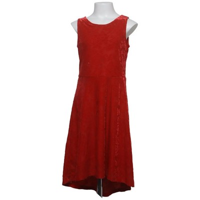 Lindex Kids, Kleid, Größe: 134/140, Rot, Elasthan/Polyamid/Polyester #Zyk
