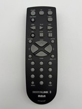 Geuine OEM RCA SystemLink 3 Universal Gray TV VCR Remote Control RCU1300D Tested