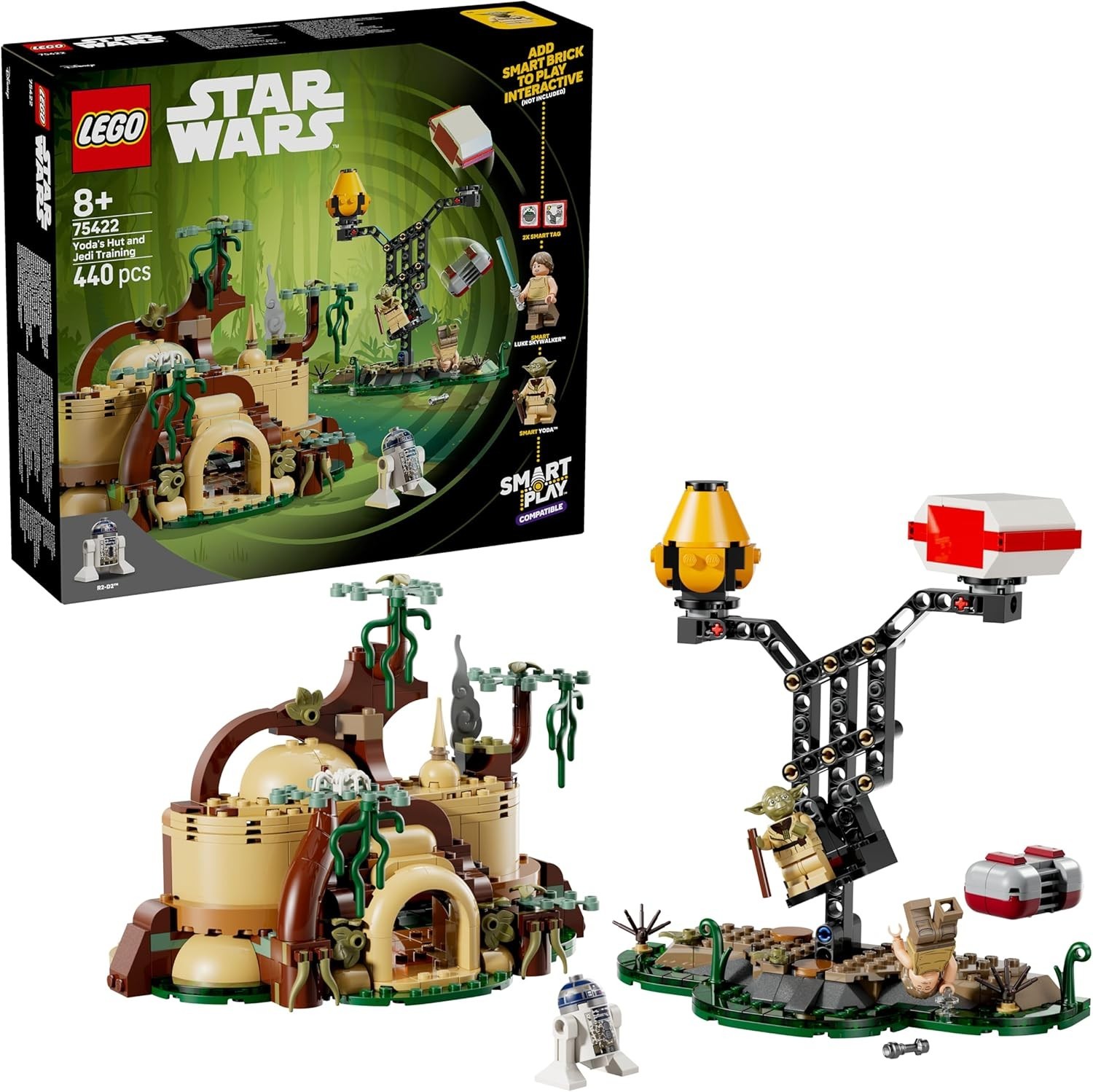 Lego 75422 Star Wars SMART Play - Yoda's Hut and Jedi Training (75422) - New