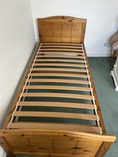 Single Bed Frame with Trundle Guest Frame