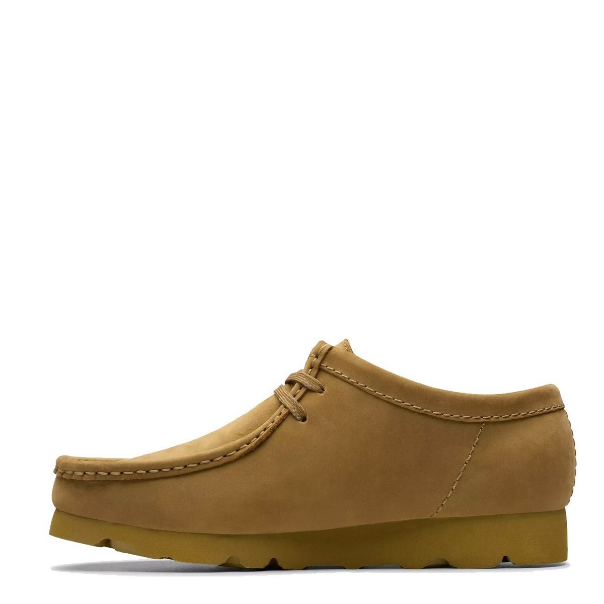 Clarks Originals Wallabee GTX Shoe Oakmoss Nubuck | eBay