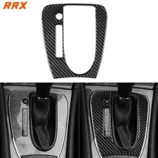 Real Carbon Fiber Console Gear Shift Panel Cover For Benz E-Class W211 2003-2009