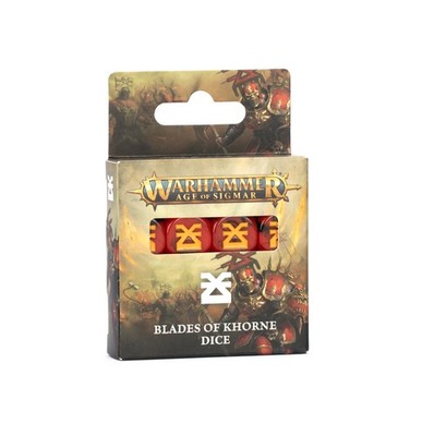 Age of Sigmar: Blades of Khorne Dice Warhammer Age of Sigmar