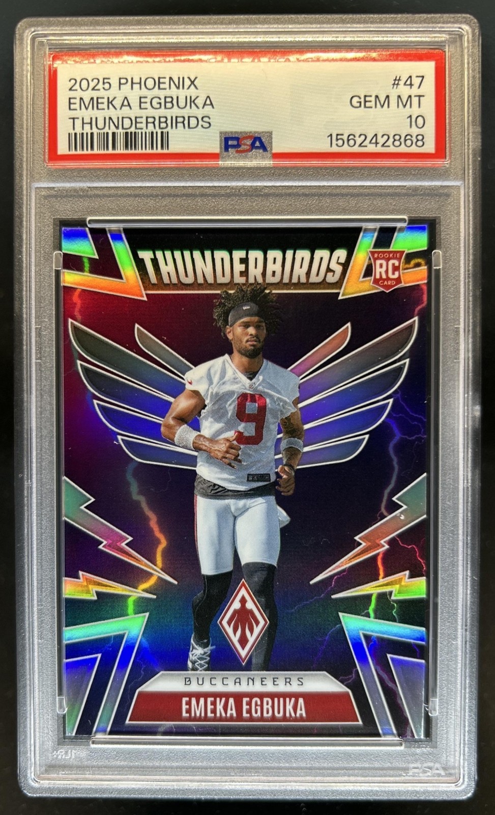 Emeka Egbuka Panini Phoenix Thunderbirds #47 Base