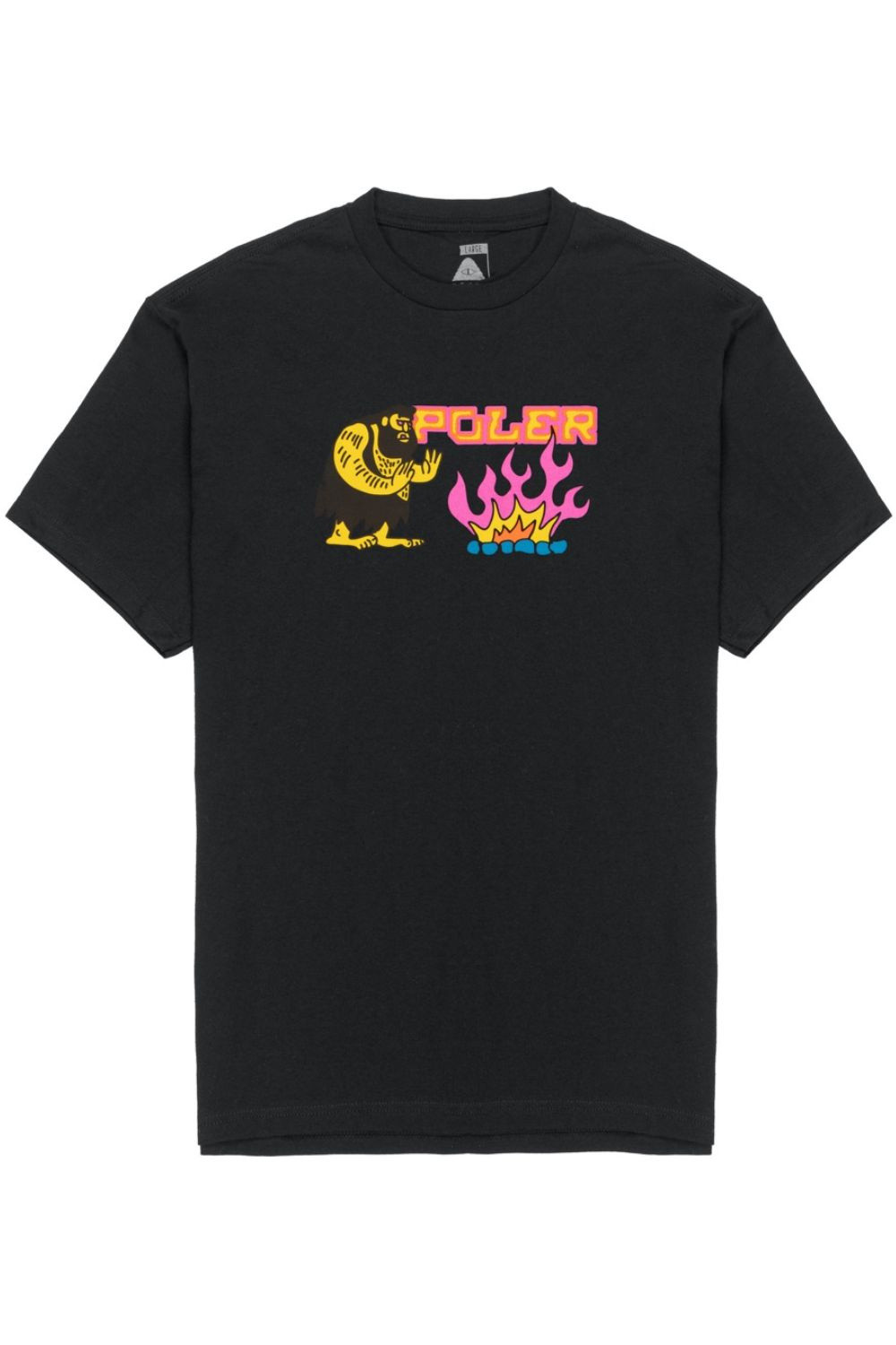 Herren Poler Unga Bunga Baumwoll-Футболка schwarz M