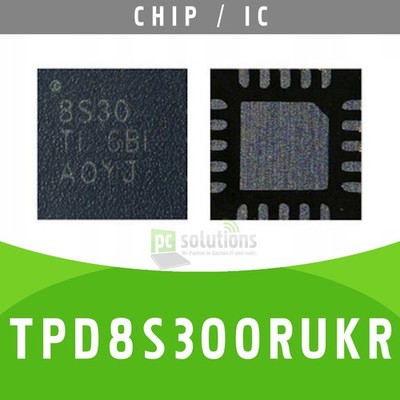TPD8S300RUKR TPD8S300 8S30 Overvoltage and ESD Protection IC Chip QFN-20