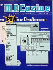 MACazine Magazine Apple Macintosh Computer February 1986