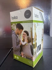 NEW Boba Baby Wrap Carrier Gray 0 To 36 Months 7-35lb Infant Sling for Newborn