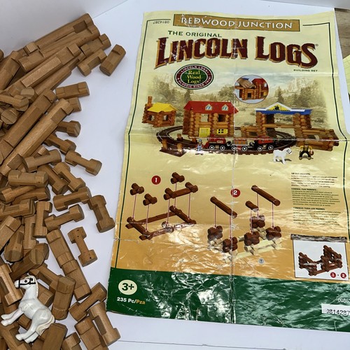 The Original Lincoln Logs Redwood Junction Wild West Set - Picture 5 of 12