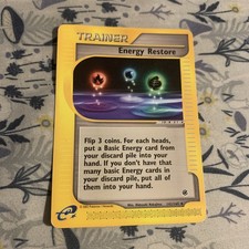 Pokemon Card Energy Restore 141/165 Expedition Base Set 2002 WOTC  on eBay