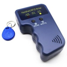Handheld RFID Card Copier ID Key Reader Writer 125KHZ Duplicator Cloner 5 Tags