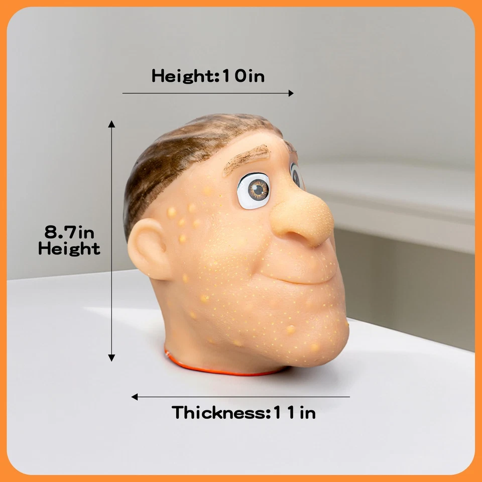 2026 New Pimple Popping Stress Relief Toy – Refillable Big Head Squeeze Pimpl... - Image 4 of 4