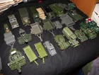 VINTAGE MILITARY DIECAST  TOYS JOB LOT