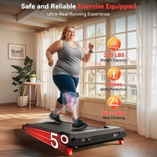 Electric treadmill, home fitness equipment, equipped with remote control and LED 2