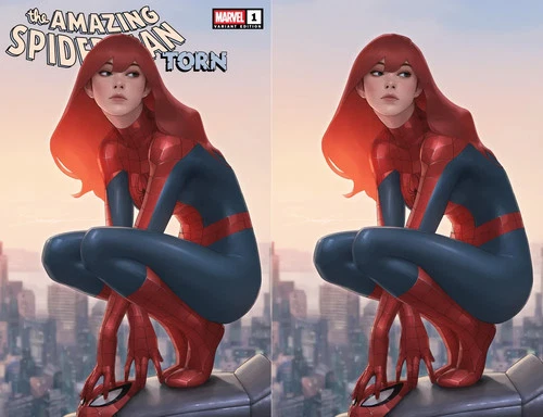 AMAZING SPIDER-MAN: TORN #1 JEEHYUNG LEE NYCC EXCLUSIVE VARIANT NM SET