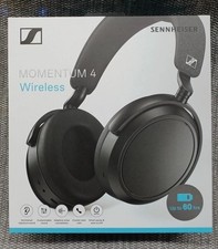 New Sennheiser Audio Momentum 4 Wireless Noise Cancellation Headphones - Black