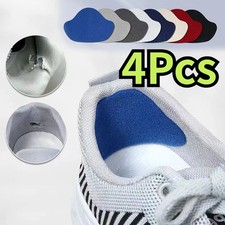 4pcs Sports Shoes Repair Stickers Suede Heel Protector Anti-Wear Repair Holes Se