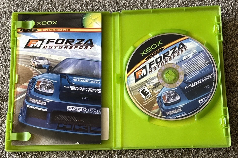 Forza Motorsport (Microsoft Xbox, 2005) Complete with game manual - Image 3 of 4