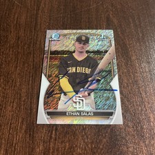Ethan Salas San Bowman Chrome 2023 Auto