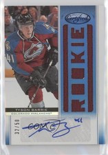 2012-13 Certified Freshman Fabrics Mirror Blue 32/50 Tyson Barrie #180 Auto 7xr
