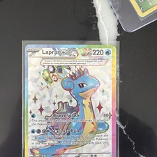 Lapras ex 158/142 Ultra Rare Stellar Crown Pokemon Near Mint