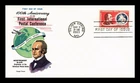Dr Jim Stamps First Intl Postal Conference Centennial Fluegel Covers FDC