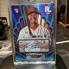 Topps 2024 Big League Opening Act Autographs Kyren Paris RC Auto Angels #OAA-KP