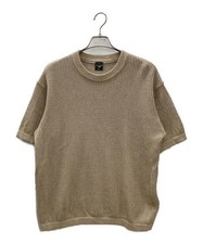 Cotton Mesh Yarn Crew Neck Shirt