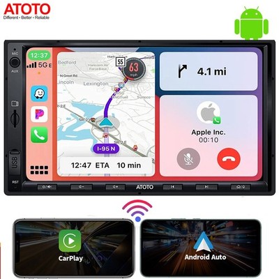 ATOTO A5L 7in 2DIN Car Stereo GPS AI Android Radio Wireless CarPlay&Android Auto