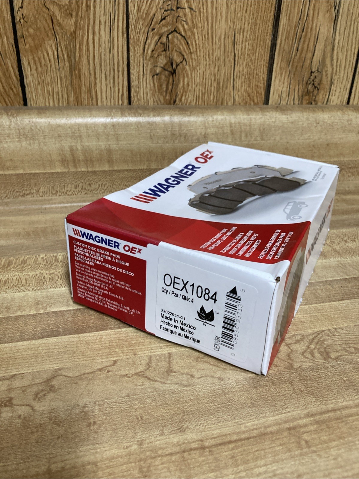 Disc Brake Pad Set-OEX Disc Brake Pad Wagner OEX1084 New