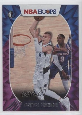 2020-21 Panini NBA Hoops Purple Explosion Kristaps Porzingis #136 0bt4