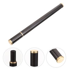 Incense Tube Wooden Holder Storage Container for Home Incense Sticks Black
