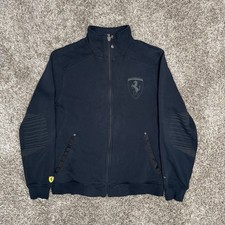 Puma Scuderia Ferrari Full Zip Jacket Men's L Black F1 Racing Official Supplier