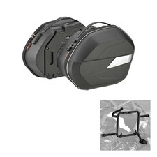 Kit borse laterali GIVI WL900B semirigide per BMW 1200 R GS (K50) 2013-2018