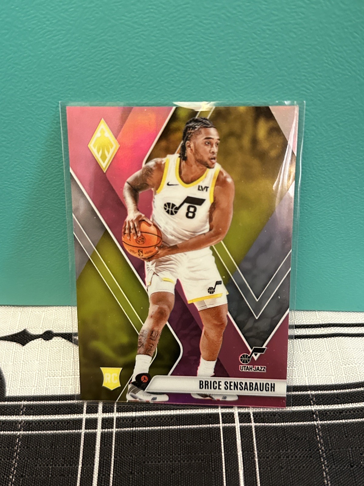 2023-24 Panini Phoenix #289 Brice Sensabaugh Pink #022/175 
