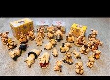 Piggin Collectables Ceramic Pig Ornament Collection Job Lot Bundle