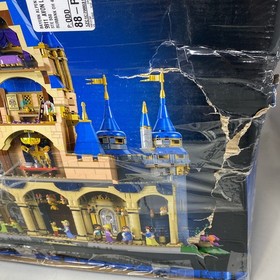 LEGO Disney Castle 43222, 4837pcs, Blue/Gold Display Set
