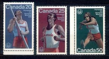 Canada - Kanada 1975, Michel-Nr. 597 - 599 **