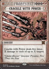 [1x] Crackle with Power Near Mint, English Outlaws Singles MTG Magic